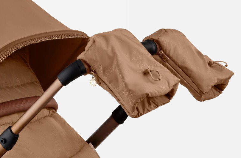 Bugaboo X StellaMcCartney rukavice TOBACCO BROWN