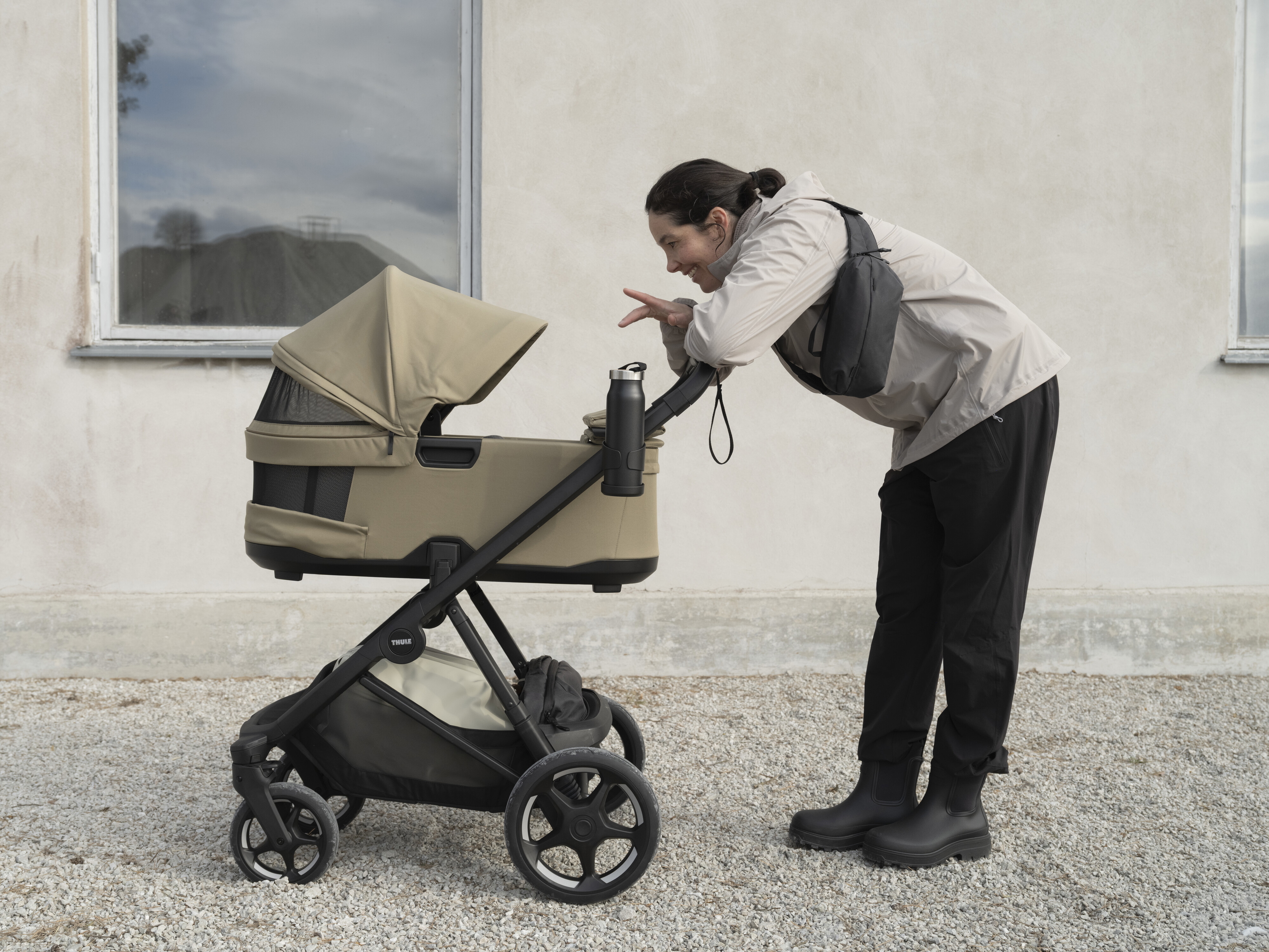Thule kočárek Charm 2v1 Faded Khaki