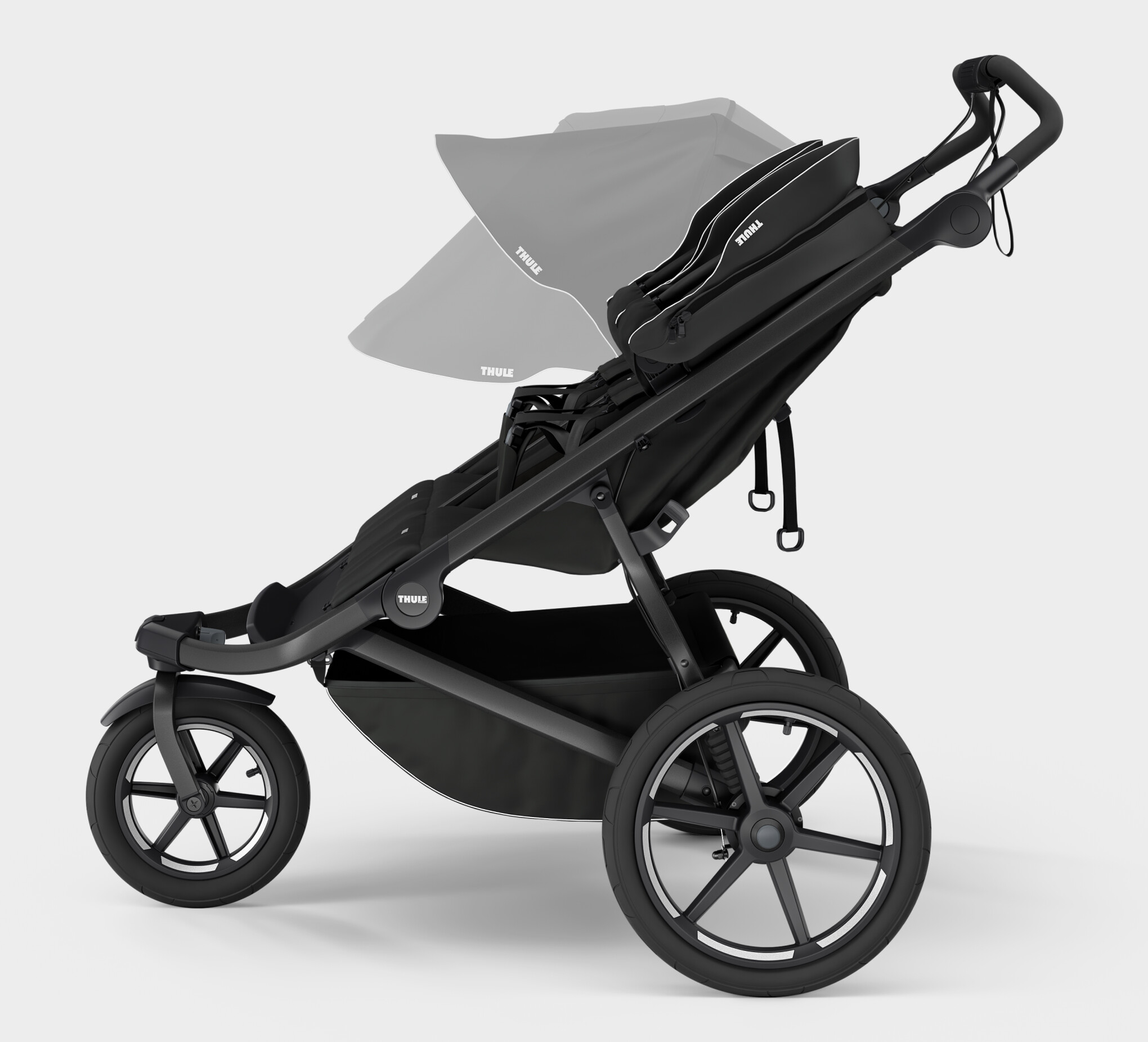 Thule Urban Glide 3 double black s magnetickou sponou