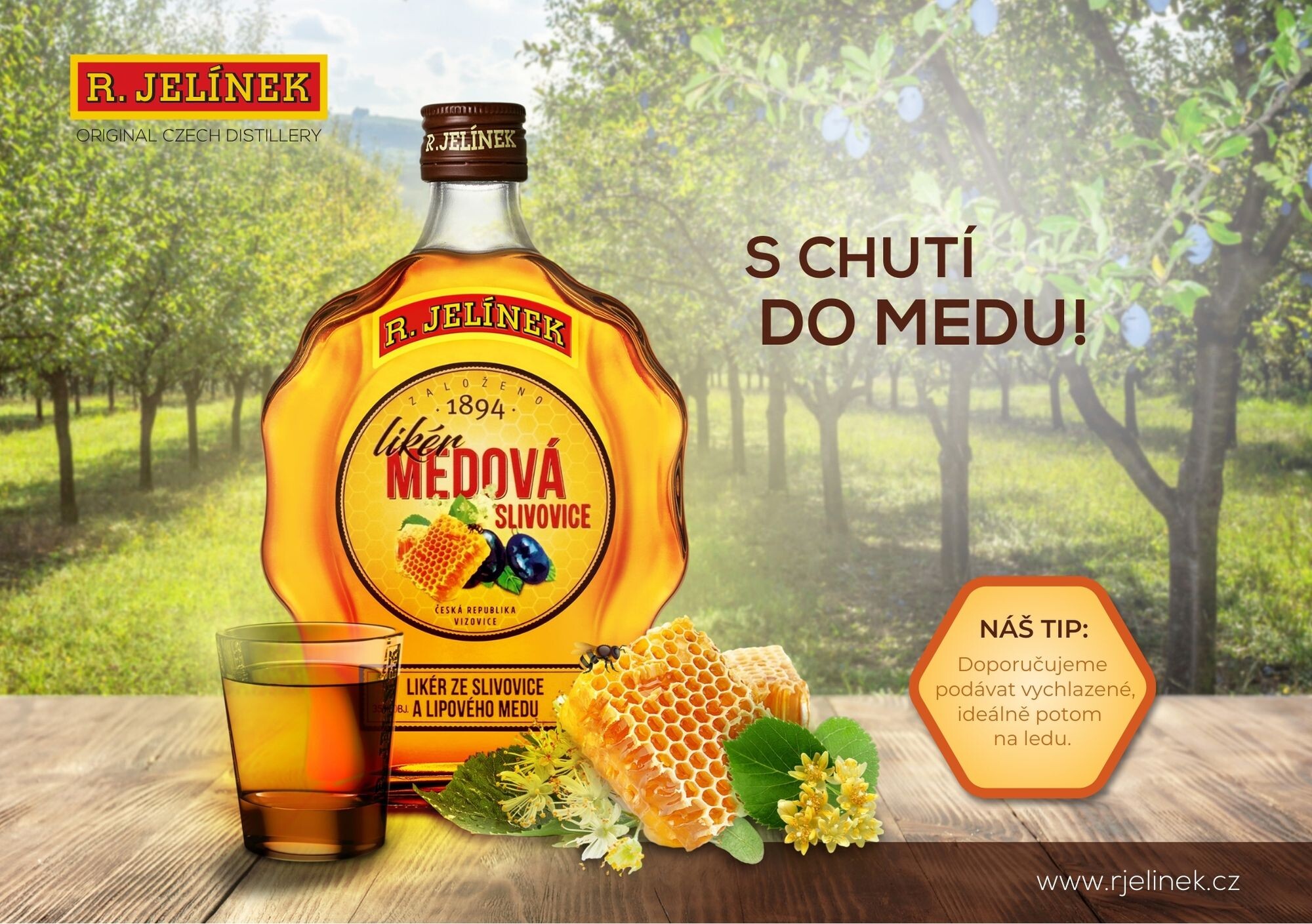 Medová slivovice 35% 0,7l