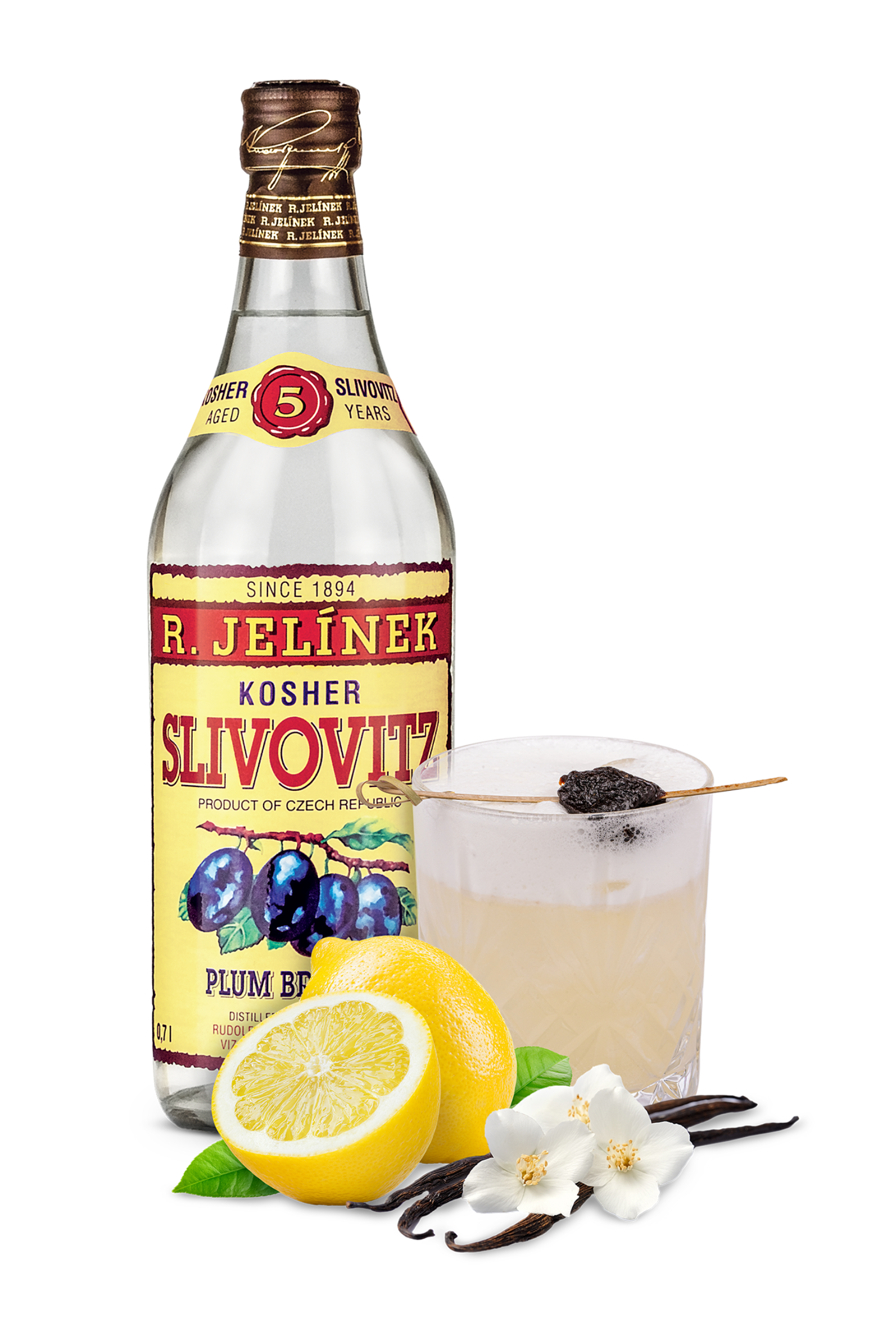 Slivovice kosher 5yo 50% 0,7l