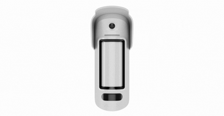 Uživatelská příručka k Ajax CurtainCam Outdoor HighMount (PhOD) Jeweller 