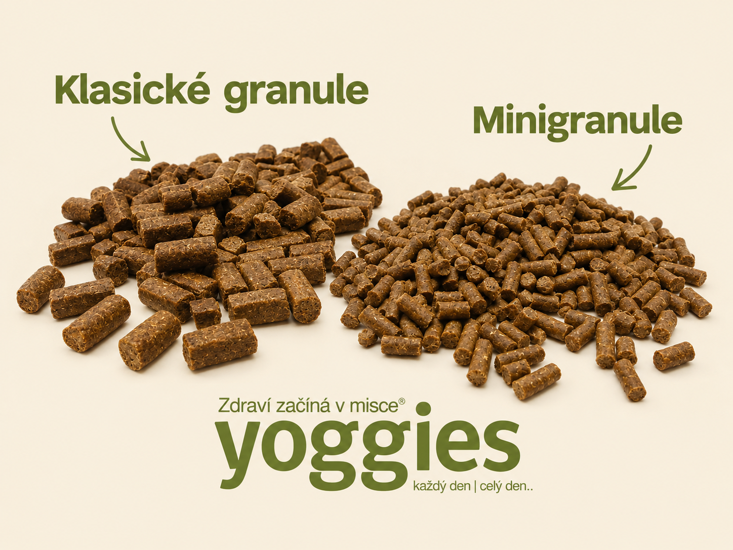 Yoggies Active Kachna a zvěřina - granule lisované za studena