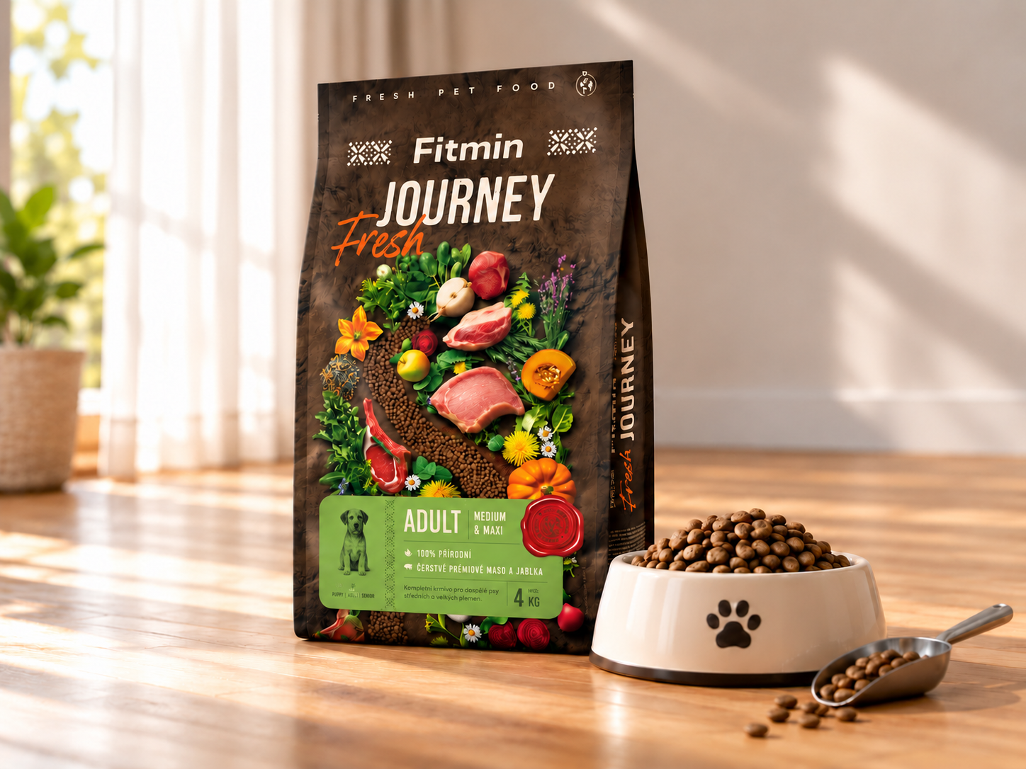 Fitmin Dog Fresh Journey Medium/Maxi Adult - 4 kg