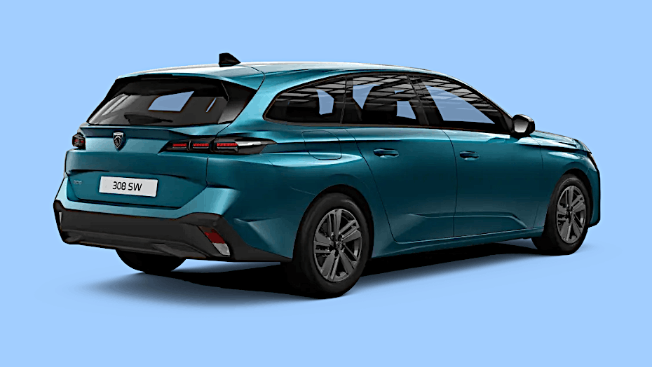 Autorohože tpe vaničkové Peugeot 308 combi 2021- plug-in hybrid