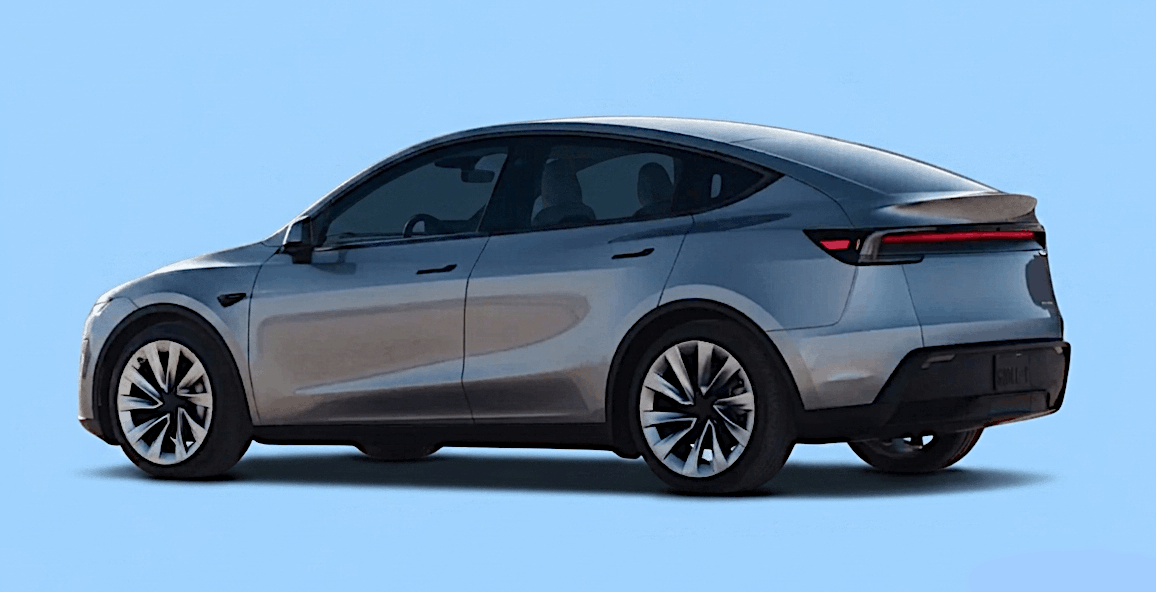 Vanička do kufra gumová Tesla Y 2021-2025 zadná