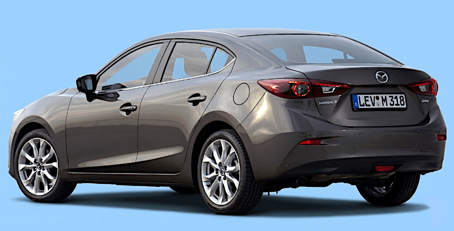 Prémiové 3D rohože Mazda 3 sedan 2013-2018