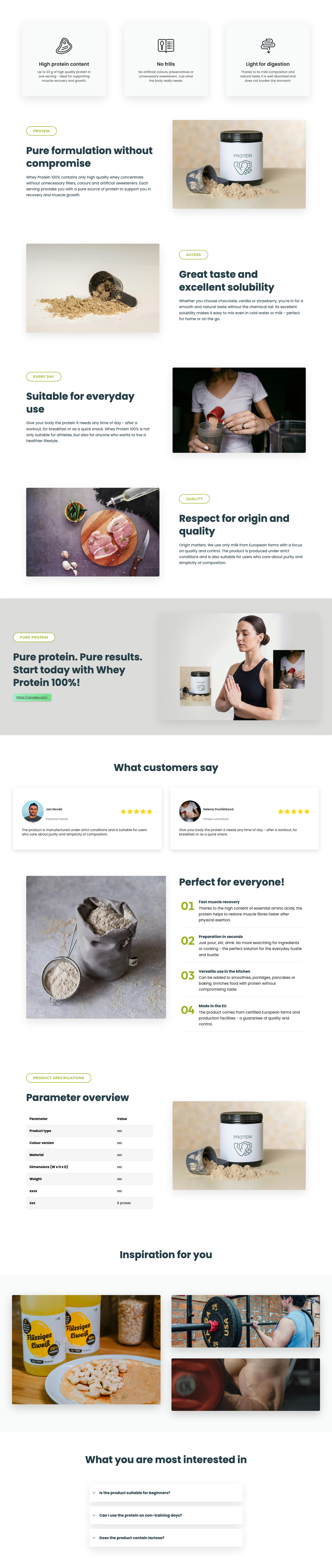 Protein for athletes