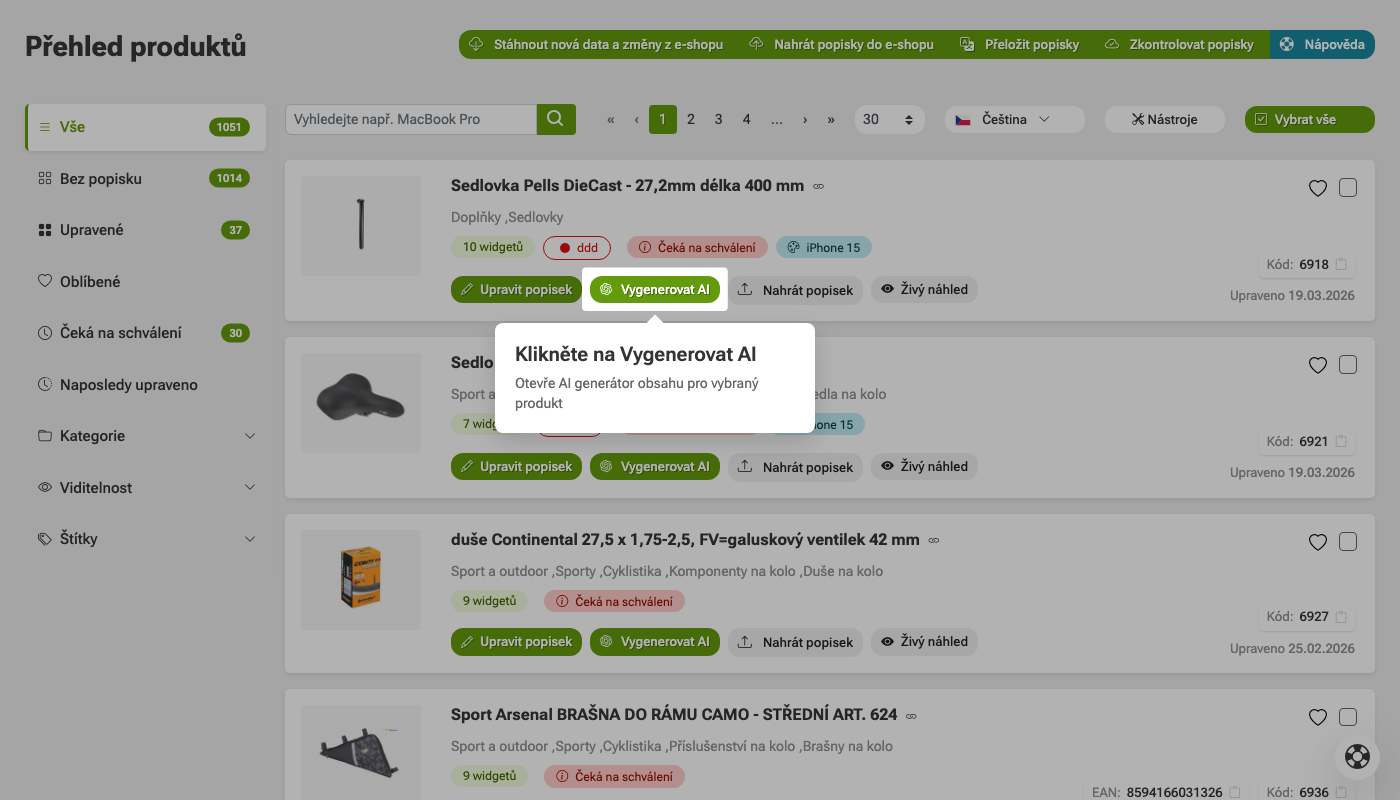 Jak generovat obsah pomocí AI?