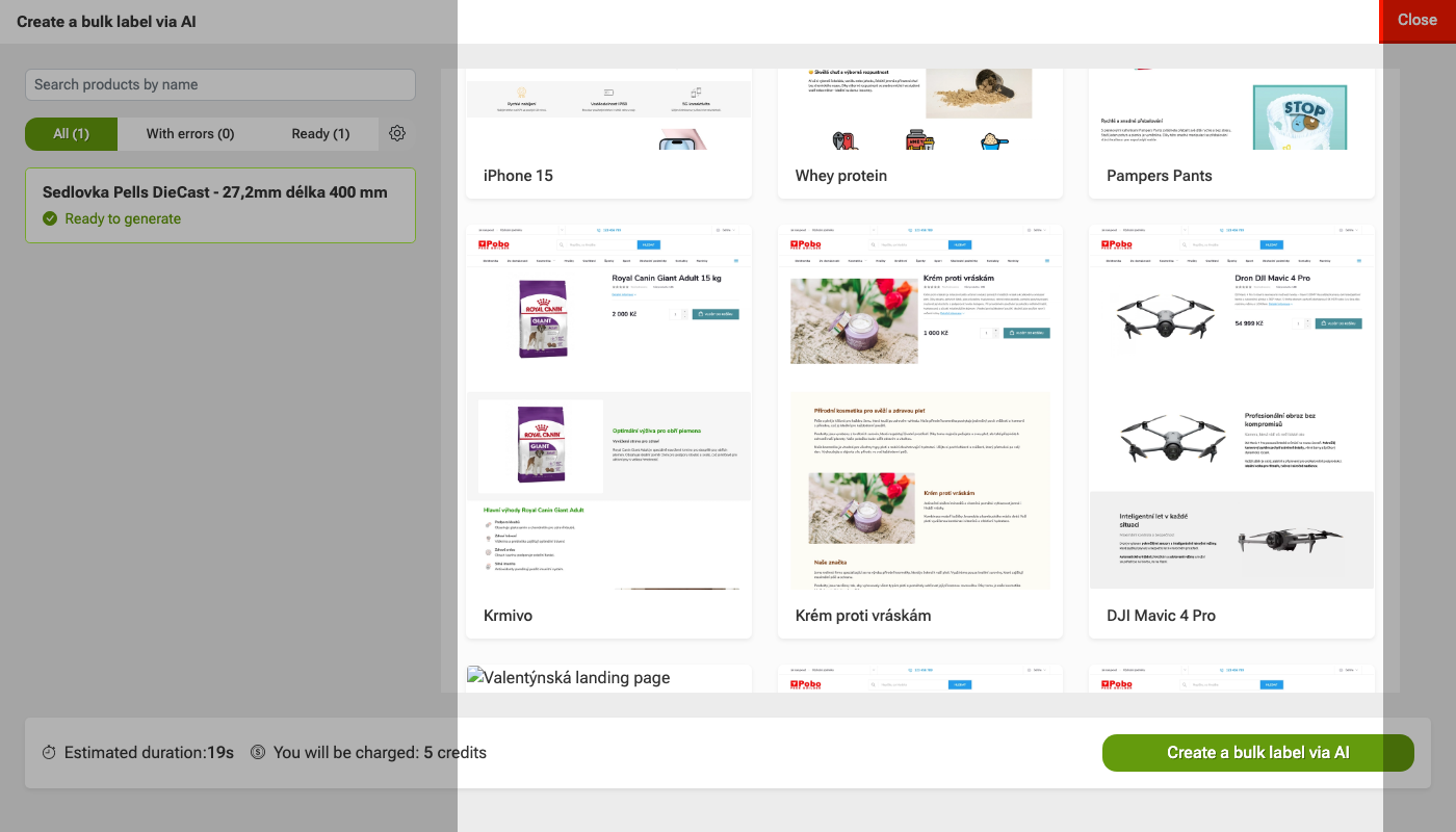 How to generate content using AI