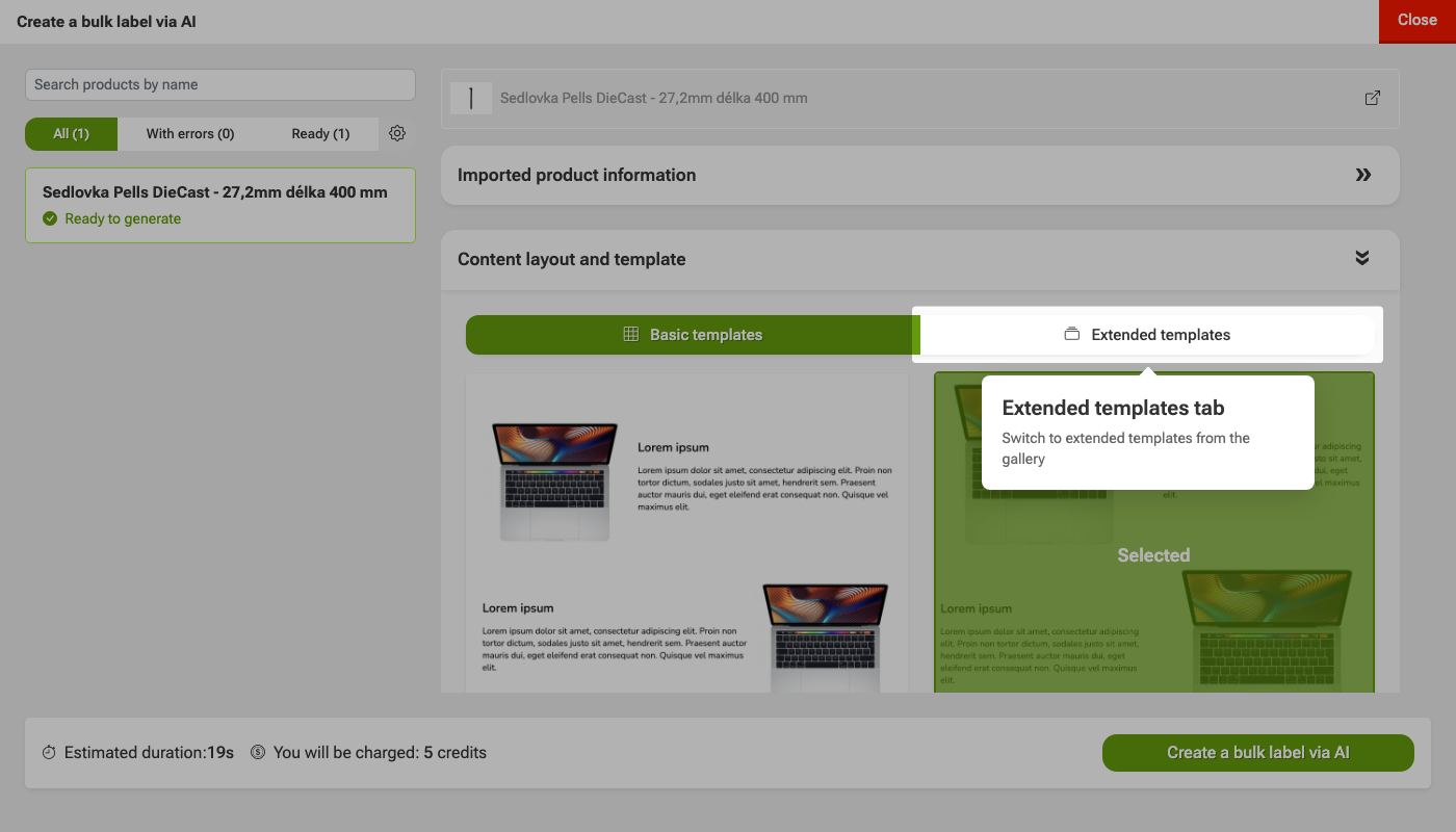 How to generate content using AI