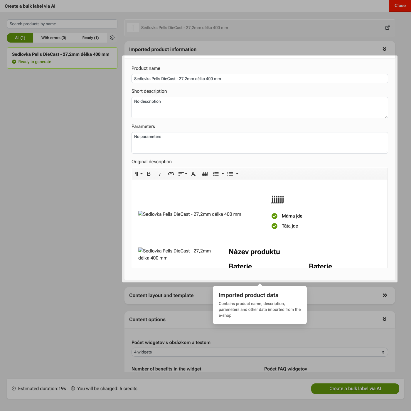 How to generate content using AI