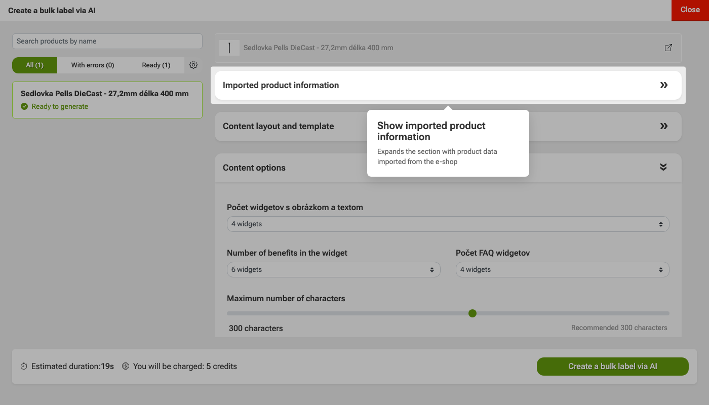 How to generate content using AI