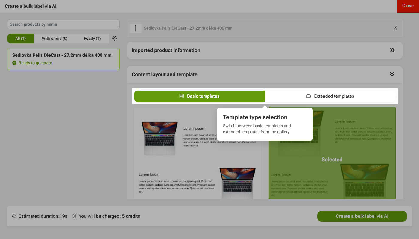 How to generate content using AI