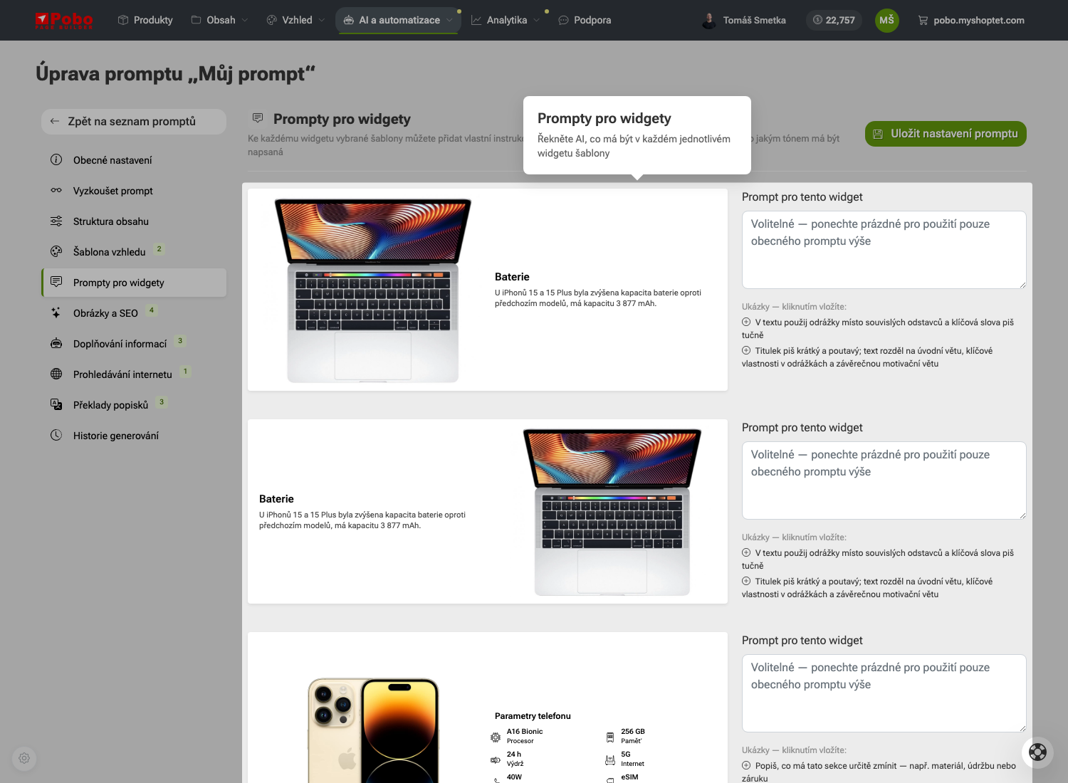 Jak funguje vyhledávání informací při generování popisků pomocí AI