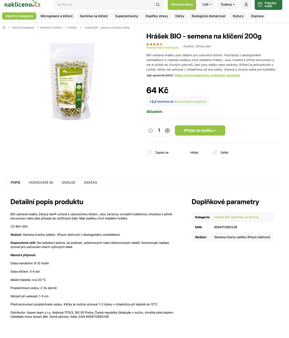 Generování popisků produktů s obrázky pomocí AI